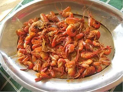 Crevettes de la Lobé