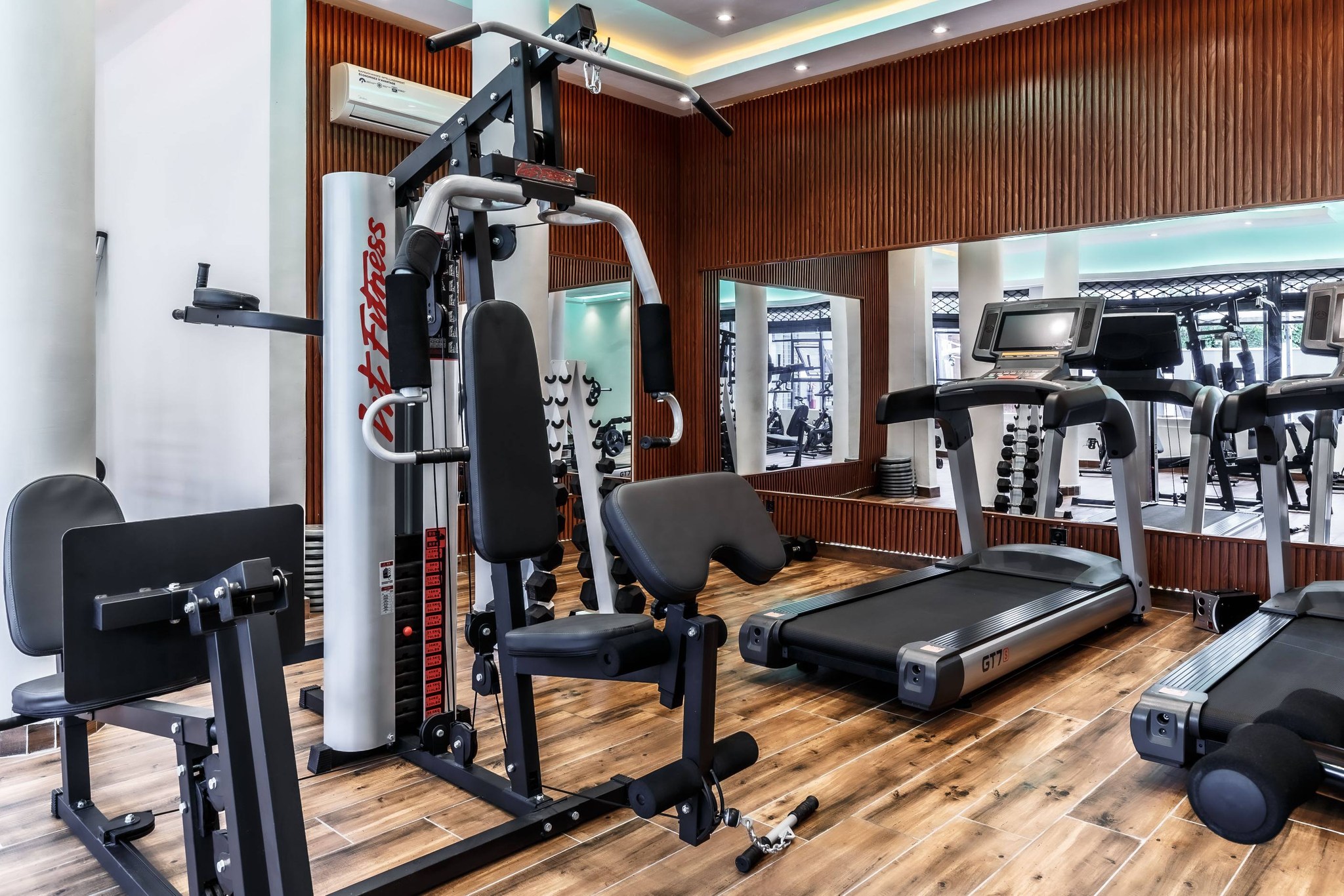 Salle de sport ultramoderne